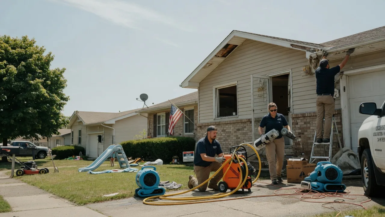 Water Damage Restoration in Lexington, IL near me